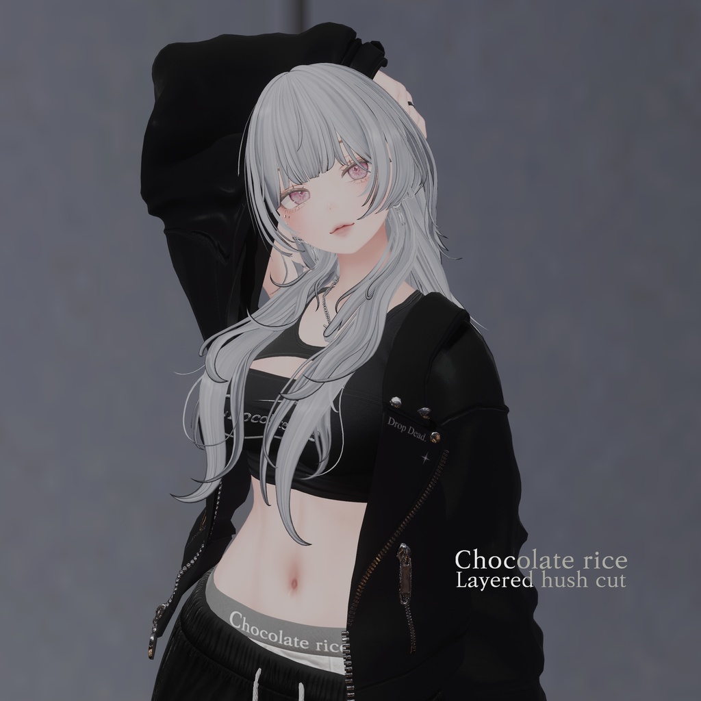 【Layered hush cut Hair】