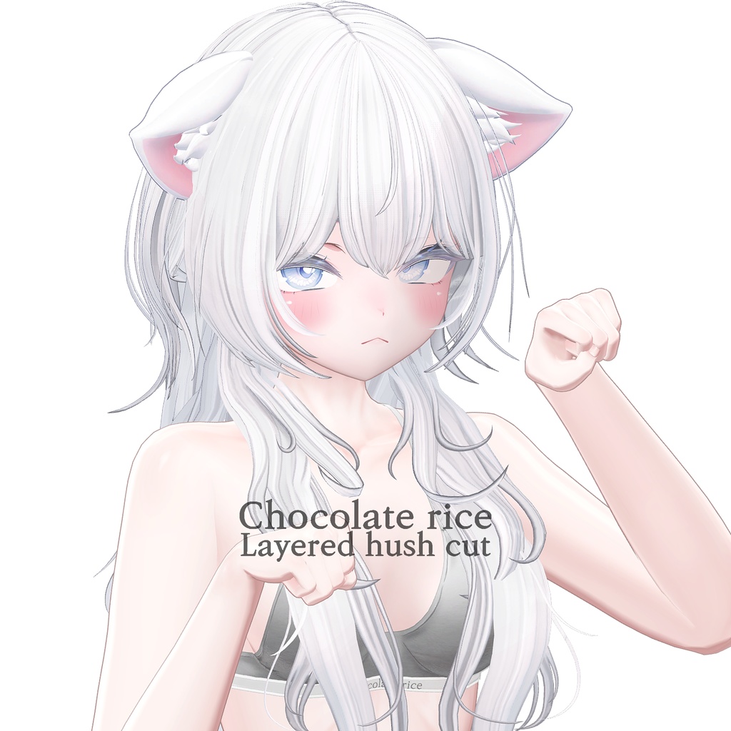 【Layered hush cut Hair】