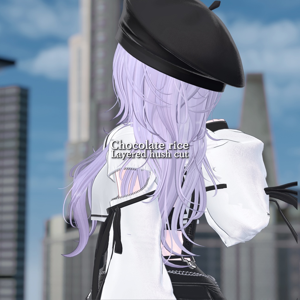 【Layered hush cut Hair】