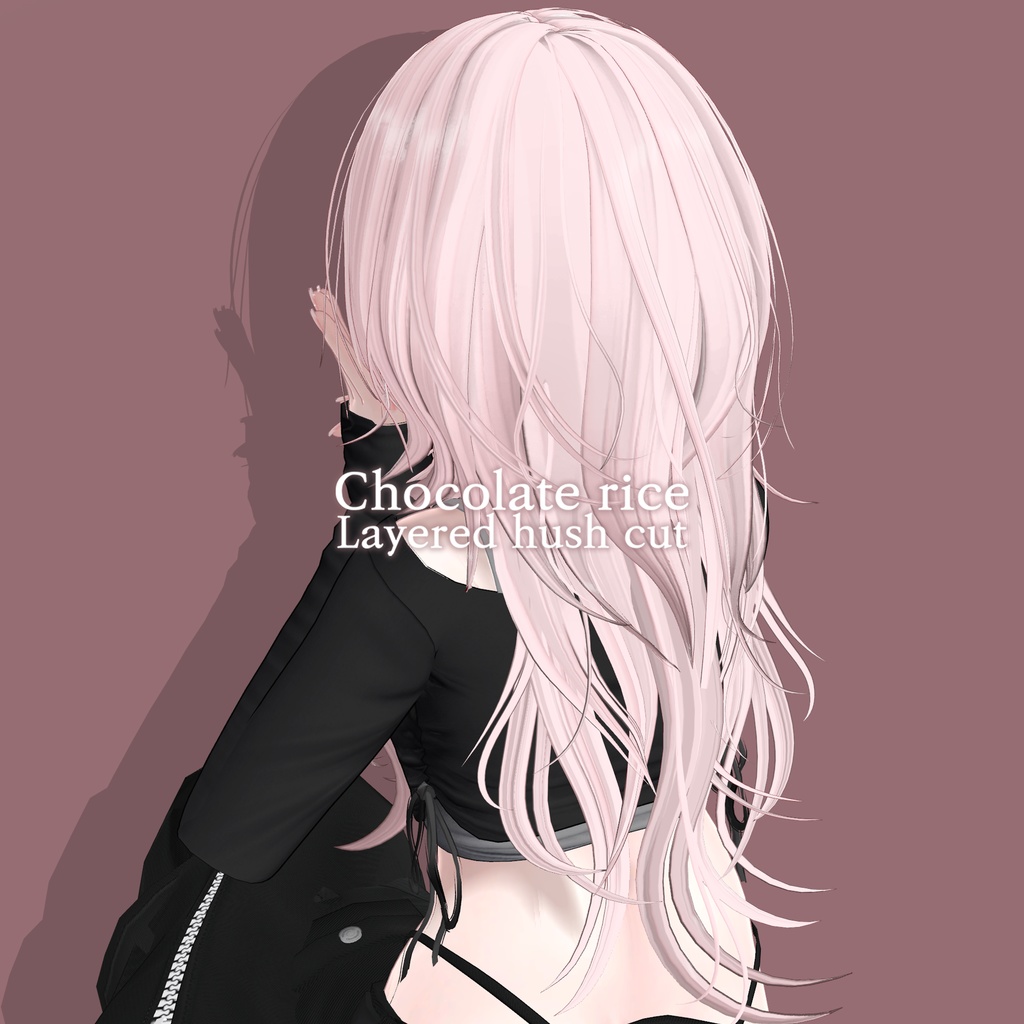 【Layered hush cut Hair】