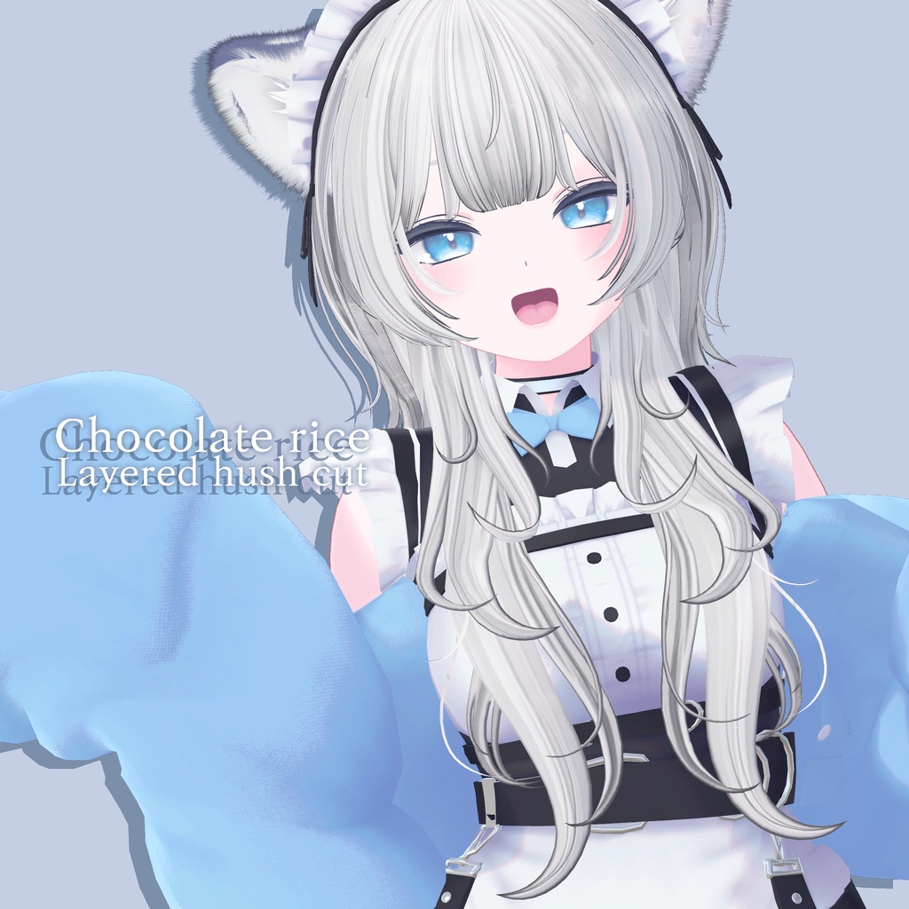 【Layered hush cut Hair】