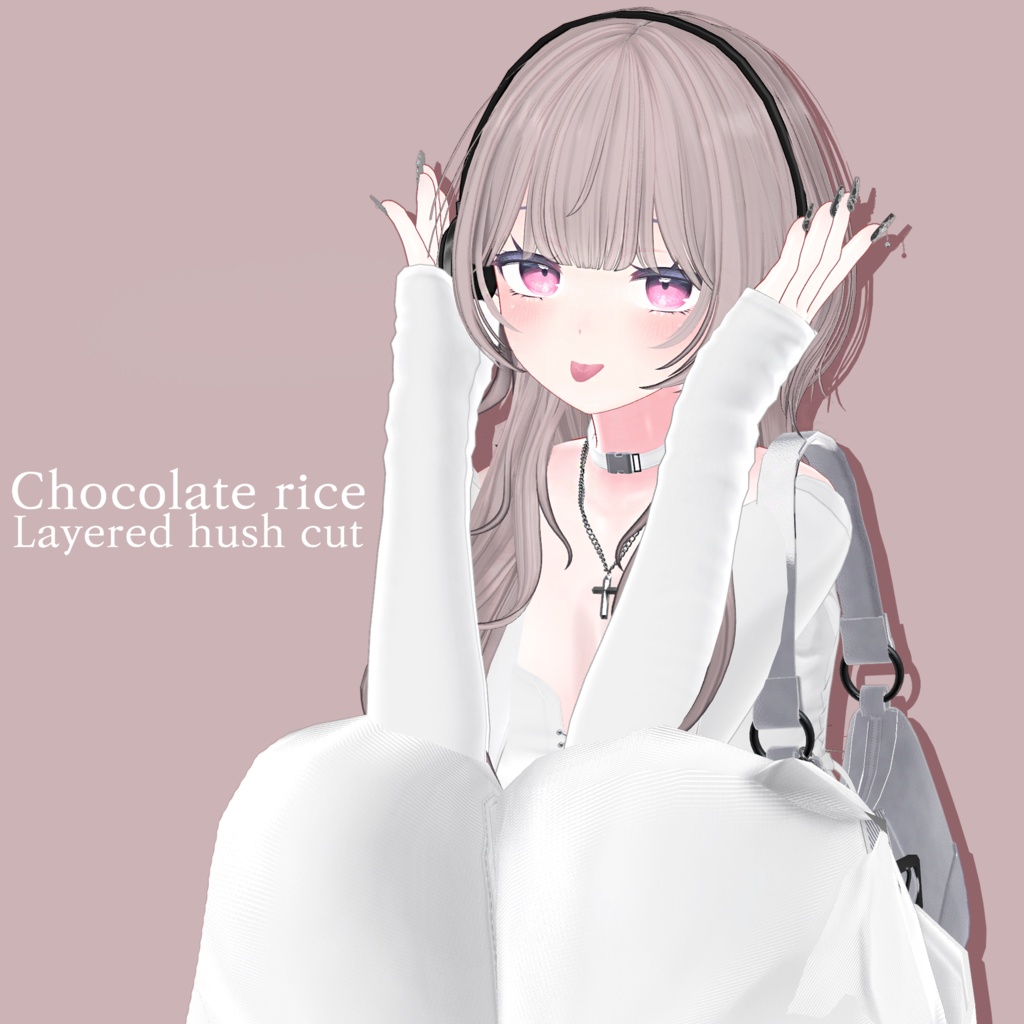 【Layered hush cut Hair】