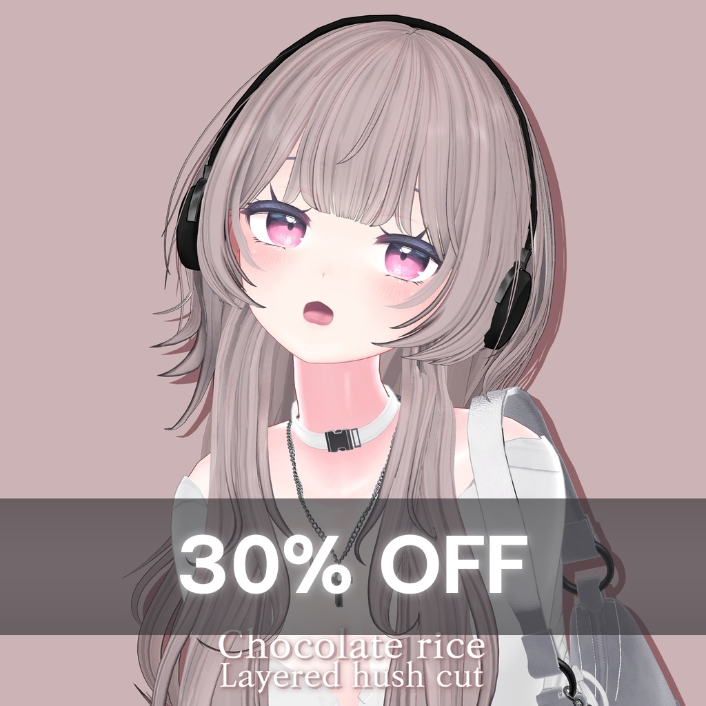 【Layered hush cut Hair】