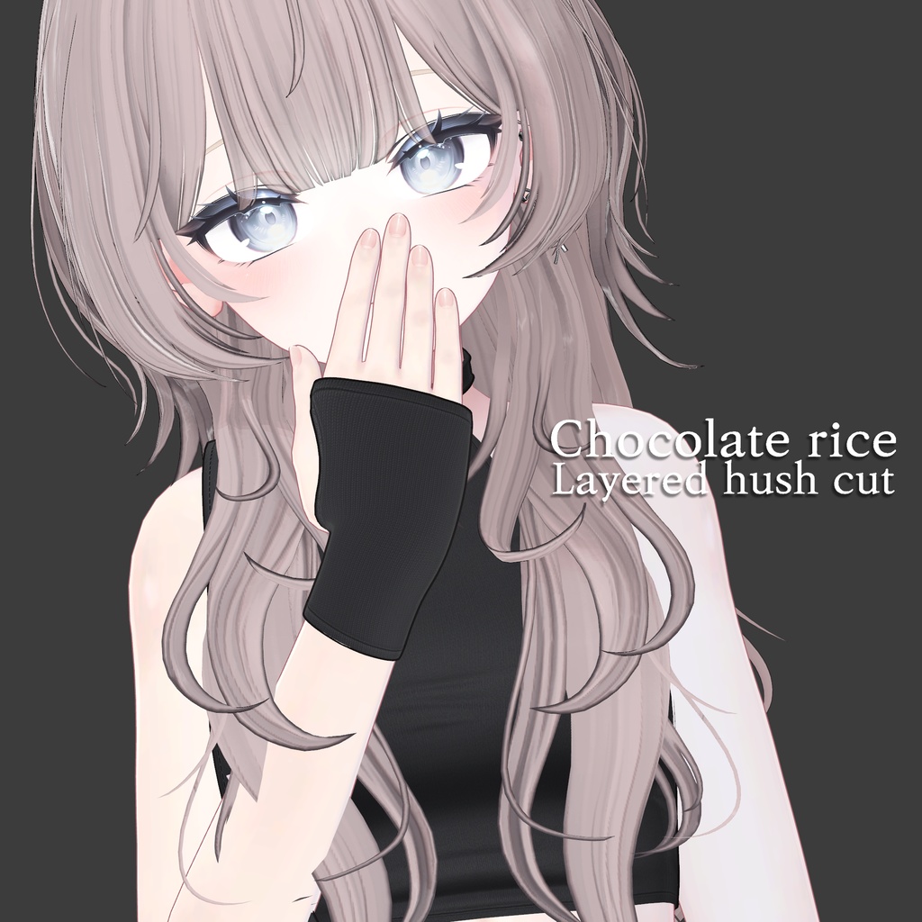 【Layered hush cut Hair】