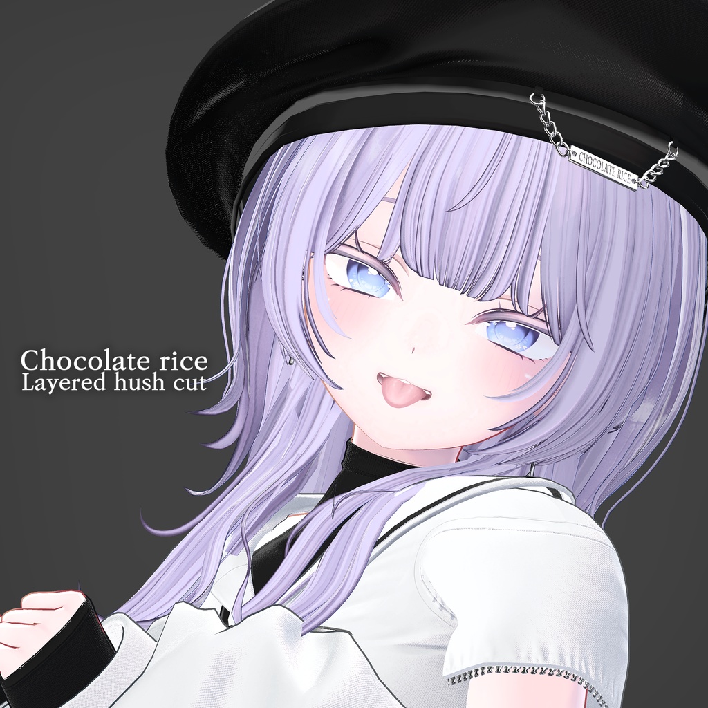 【Layered hush cut Hair】