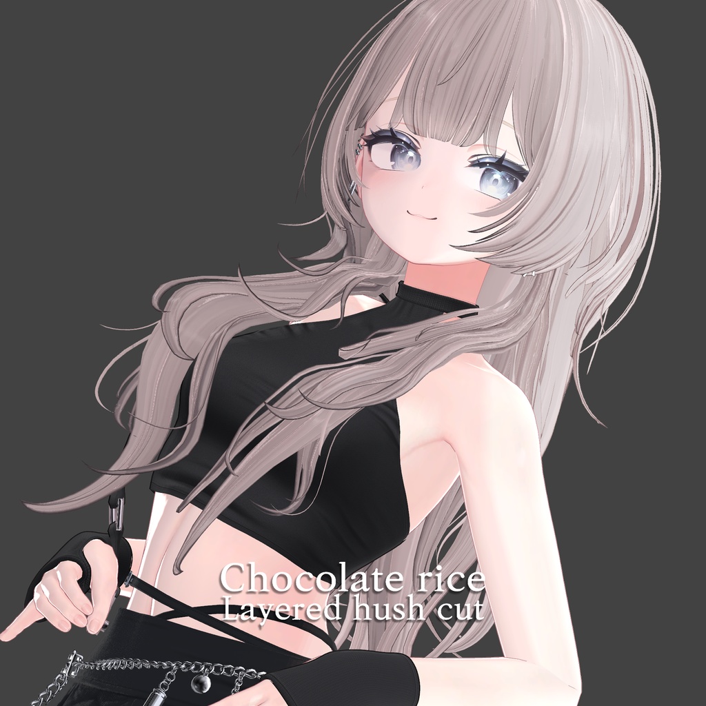 【Layered hush cut Hair】