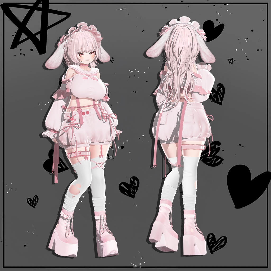 【15 アバター対応】🐇Rabbit Catch you🐇