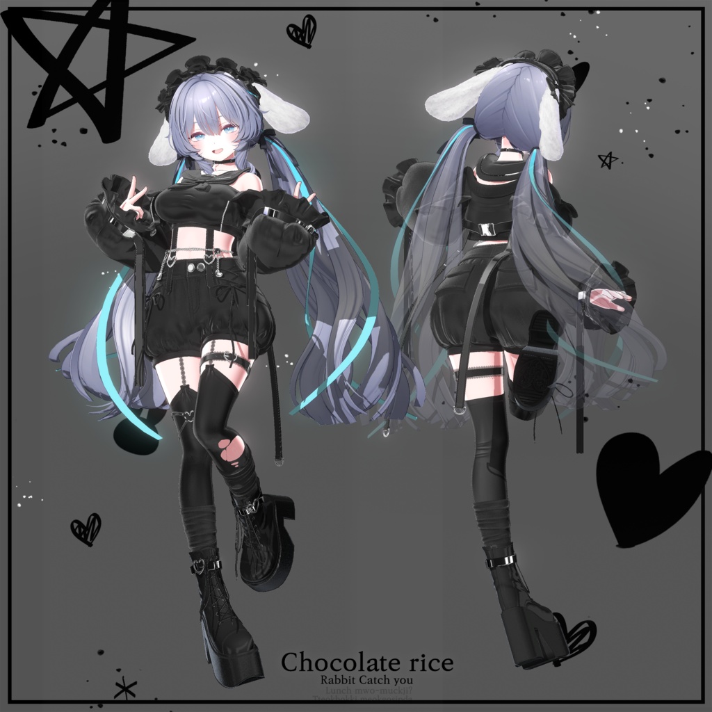 【16 アバター対応】🐇Rabbit Catch you🐇