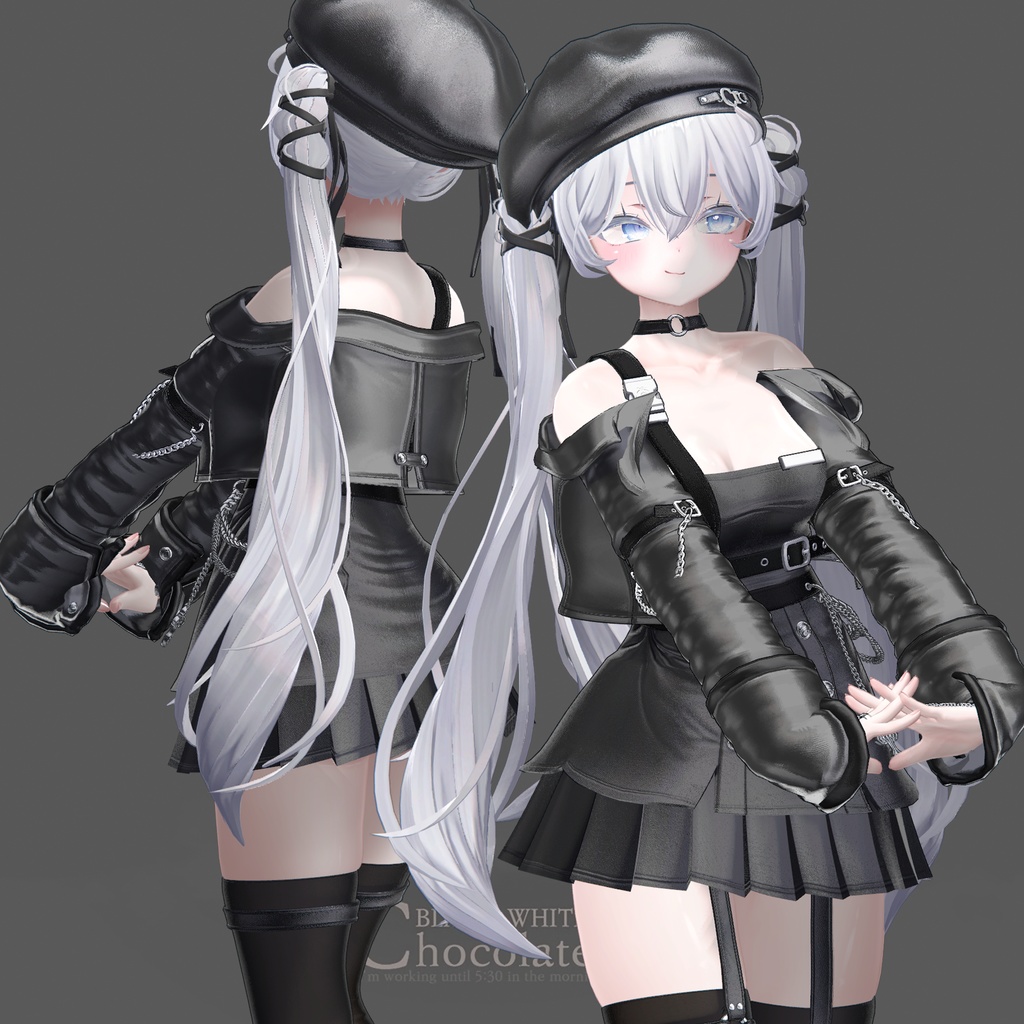 【Sio 対応】 BLACK&WHITE_Uniform
