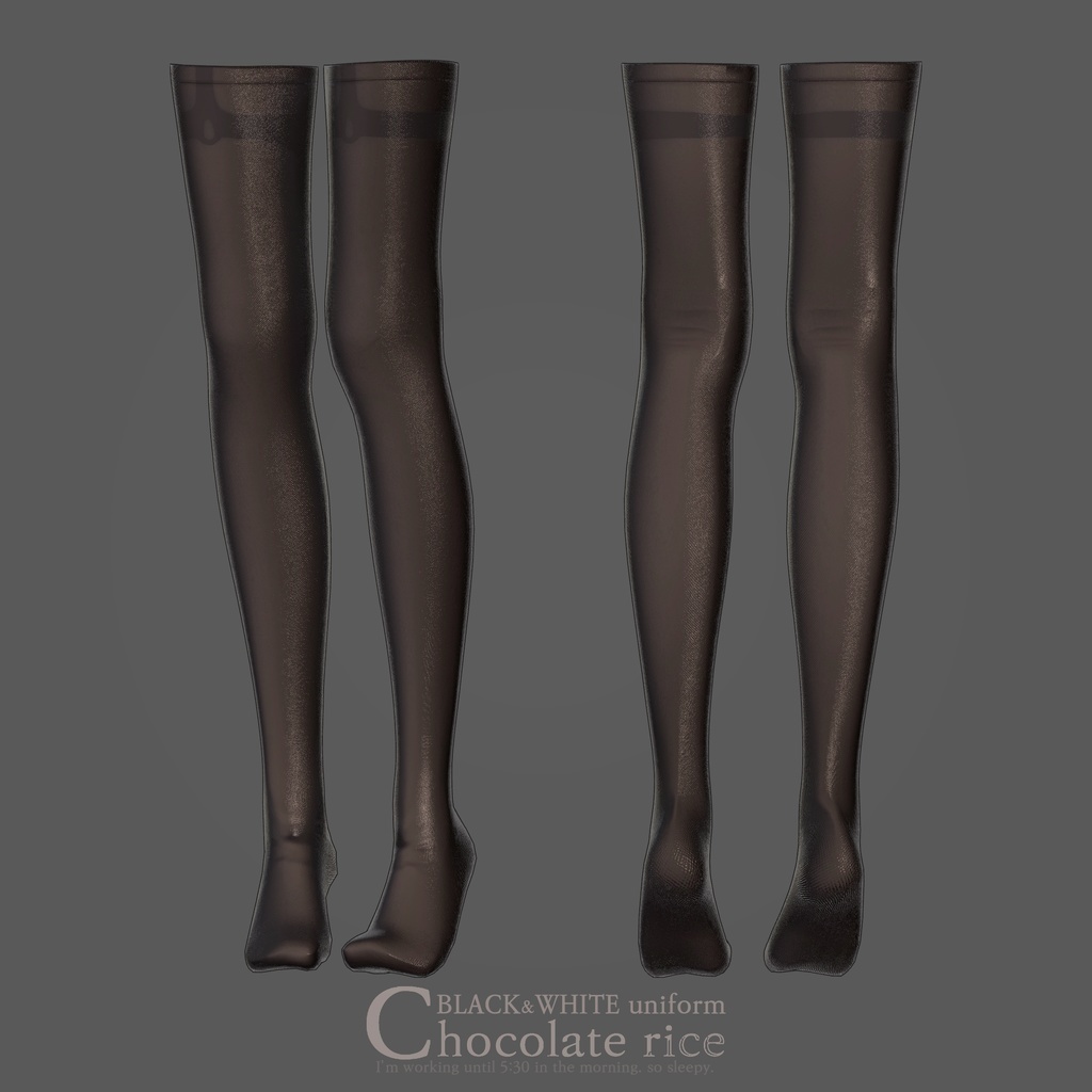 【Sio 対応】 BLACK&WHITE_Uniform