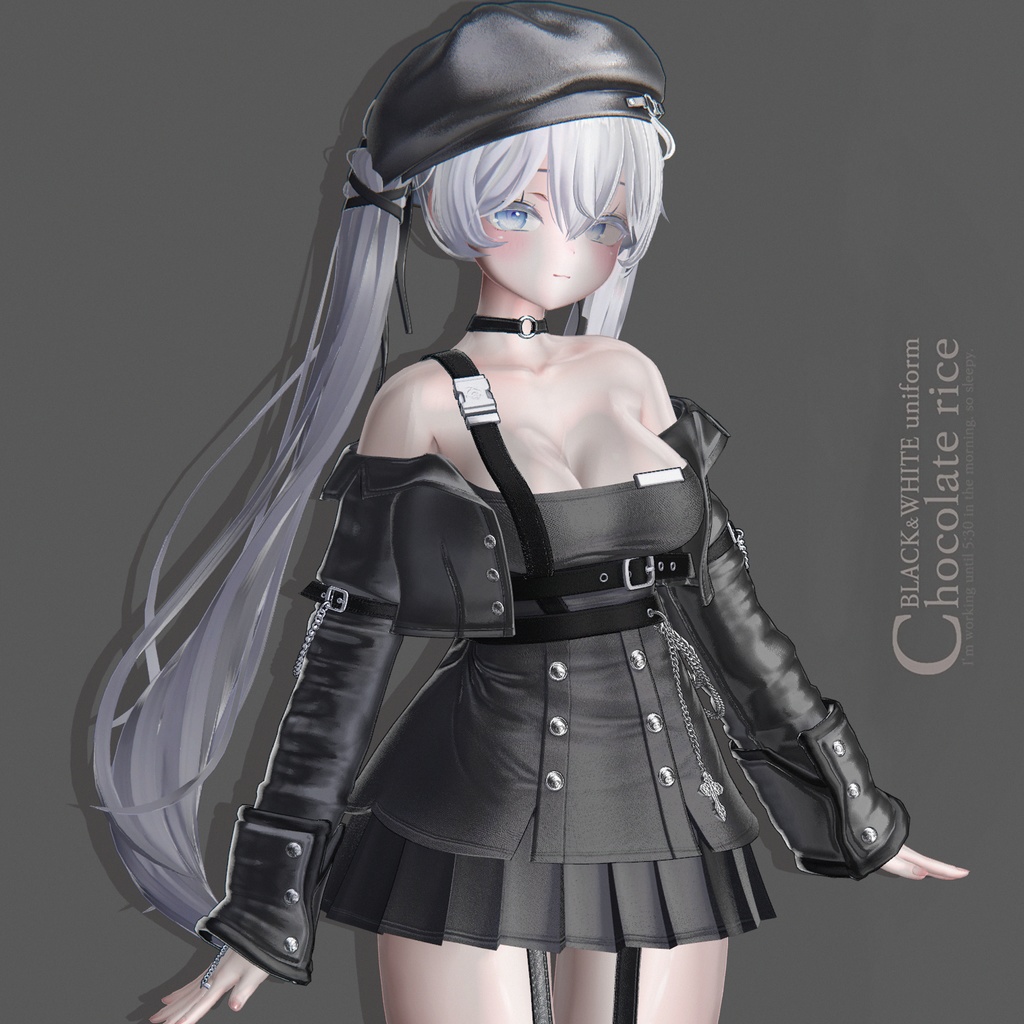 【Sio 対応】 BLACK&WHITE_Uniform