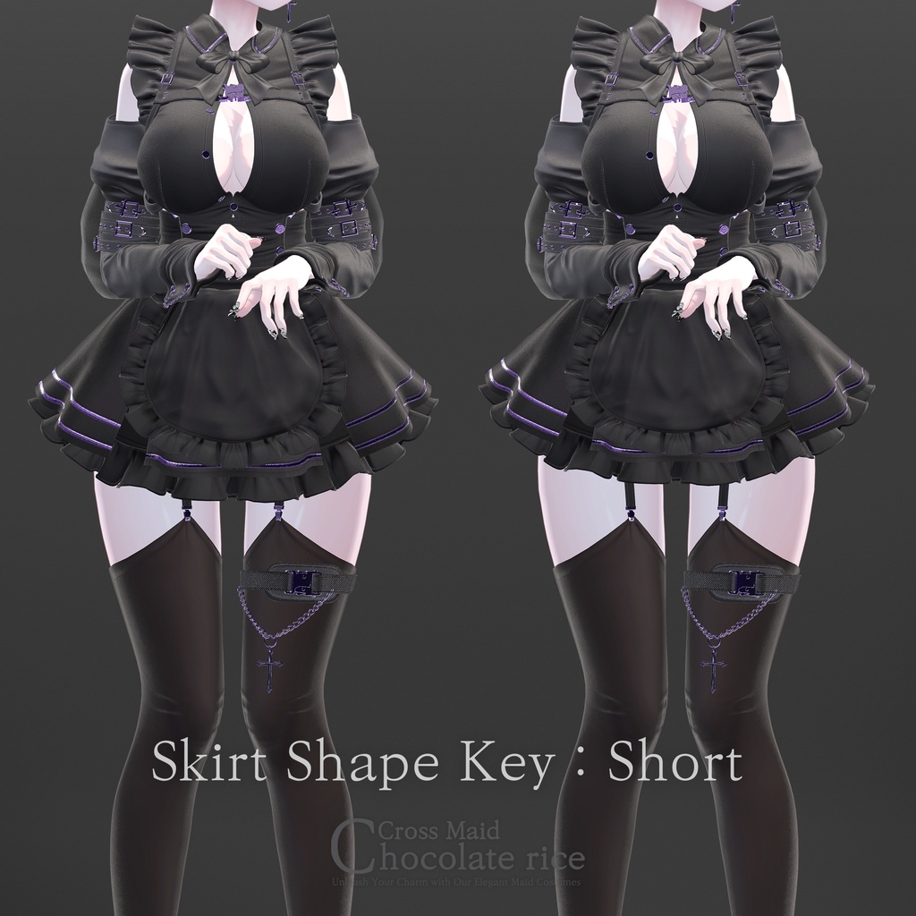 【9アバター対応】 Cross Maid ✖ GLAY Unknown