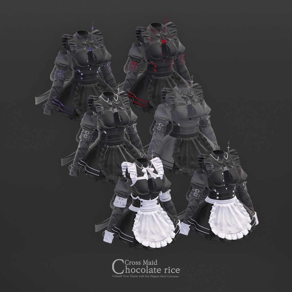 【9アバター対応】 Cross Maid ✖ GLAY Unknown