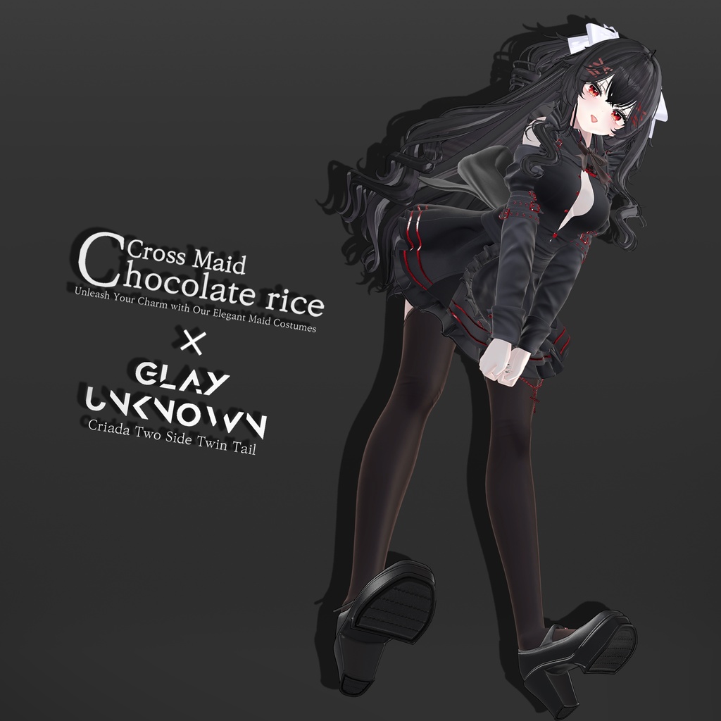 【9アバター対応】 Cross Maid ✖ GLAY Unknown