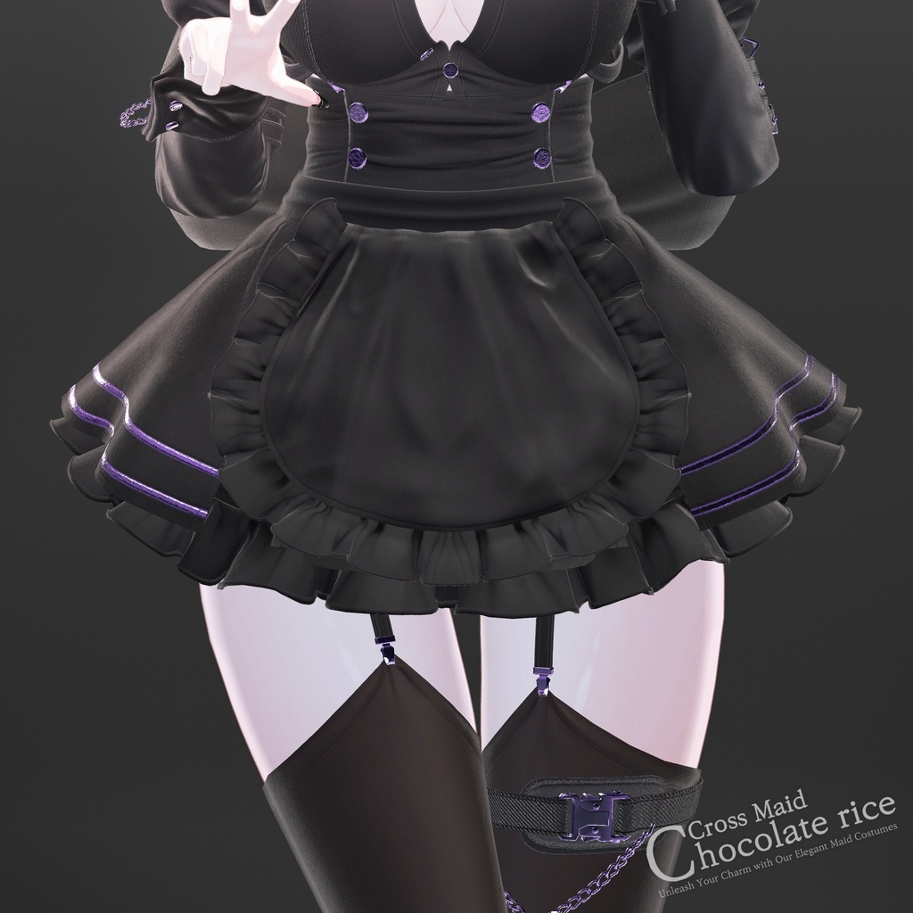 【9アバター対応】 Cross Maid ✖ GLAY Unknown