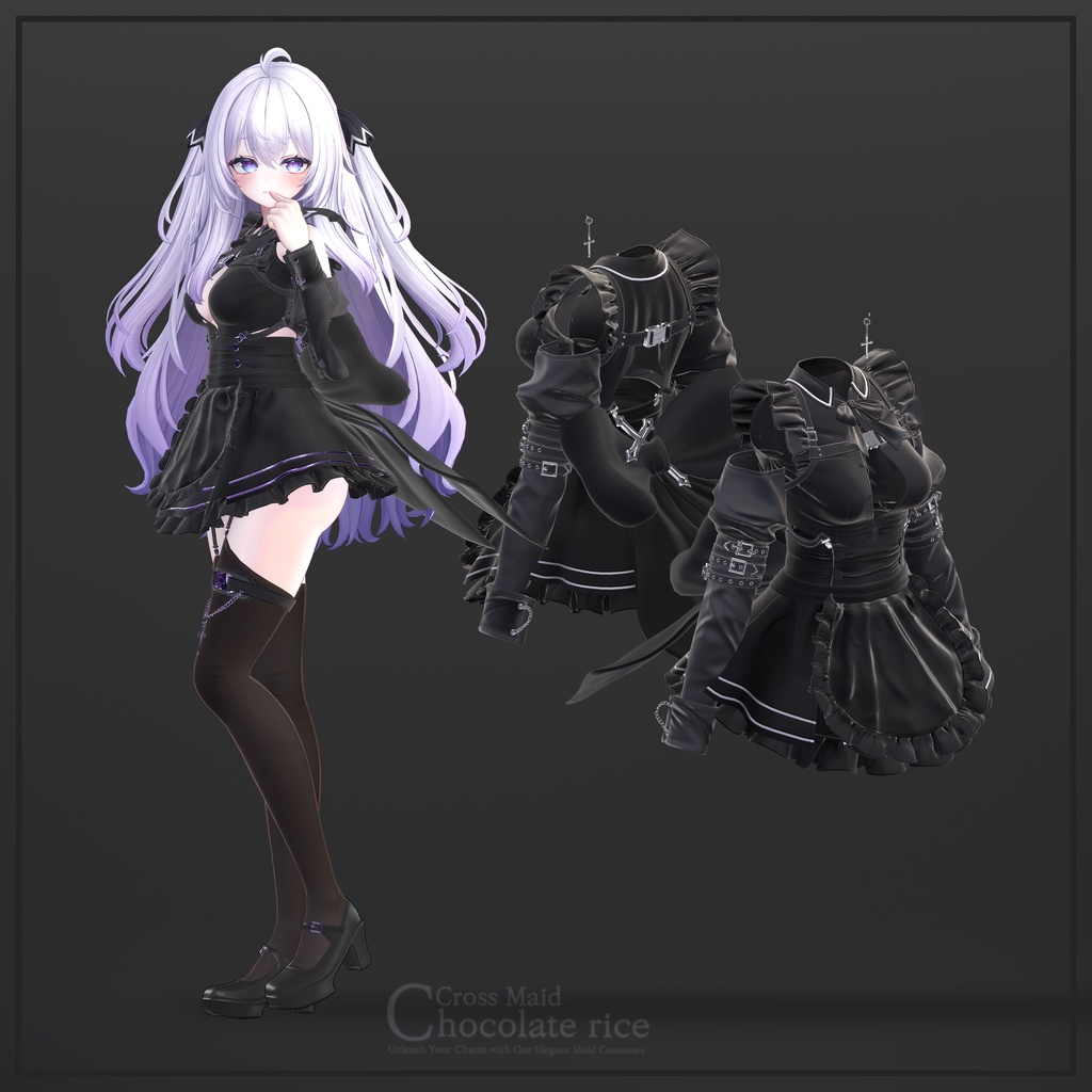 【9アバター対応】 Cross Maid ✖ GLAY Unknown