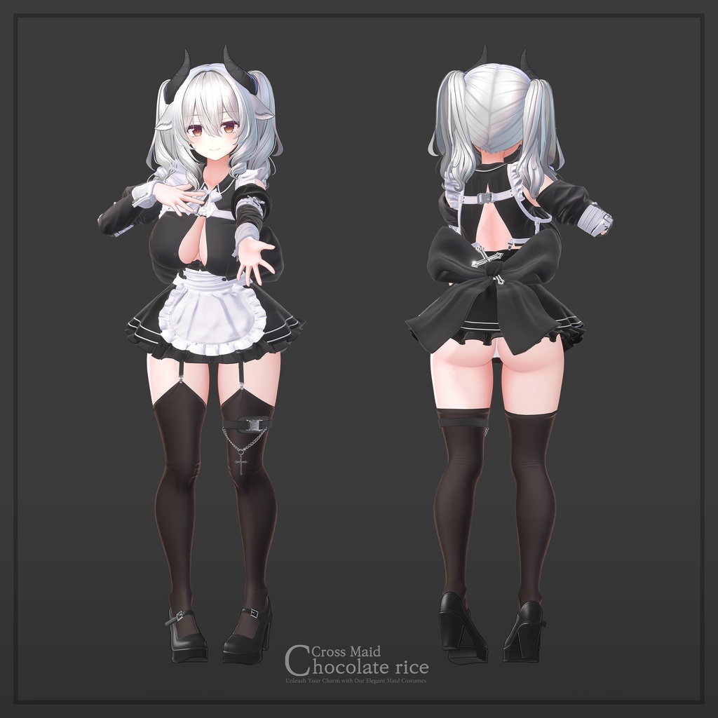 【9アバター対応】 Cross Maid ✖ GLAY Unknown
