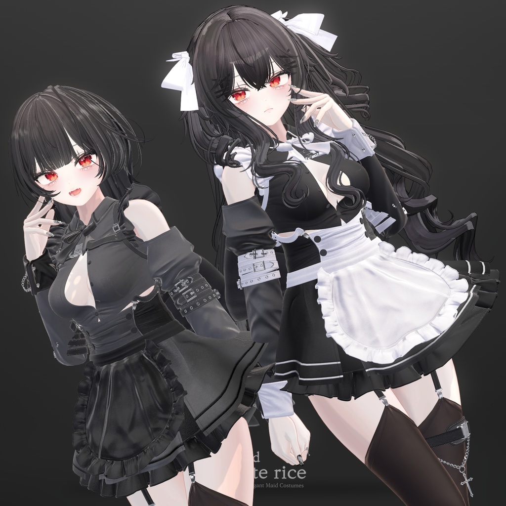 【9アバター対応】 Cross Maid ✖ GLAY Unknown