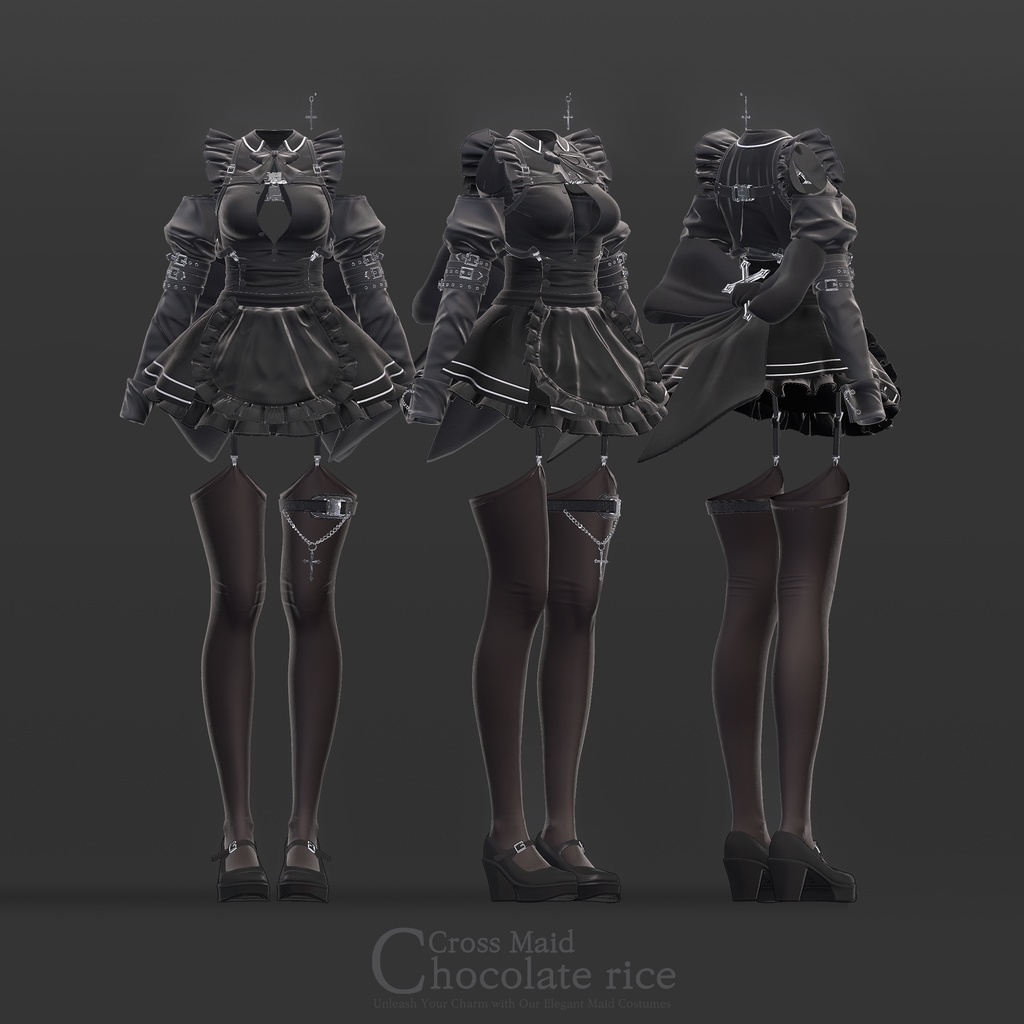 【9アバター対応】 Cross Maid ✖ GLAY Unknown