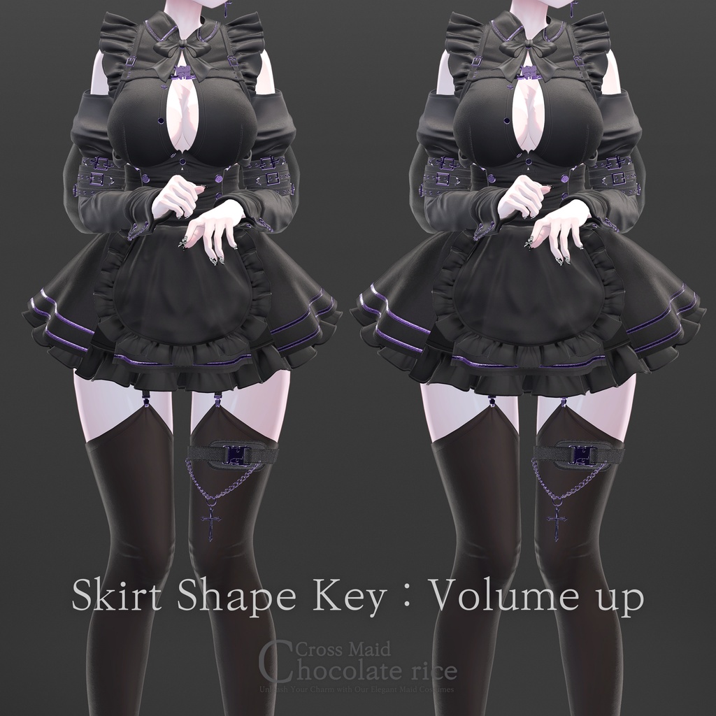 【9アバター対応】 Cross Maid ✖ GLAY Unknown