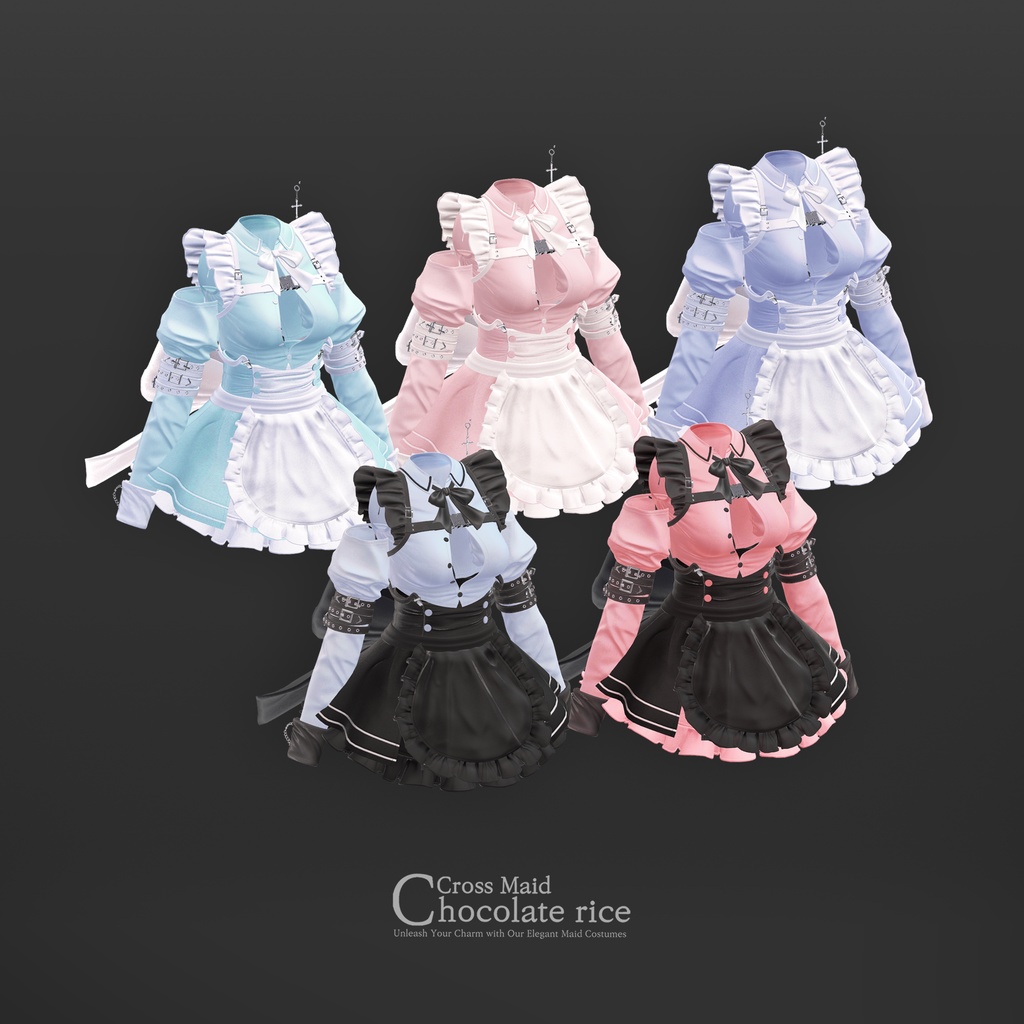 【9アバター対応】 Cross Maid ✖ GLAY Unknown