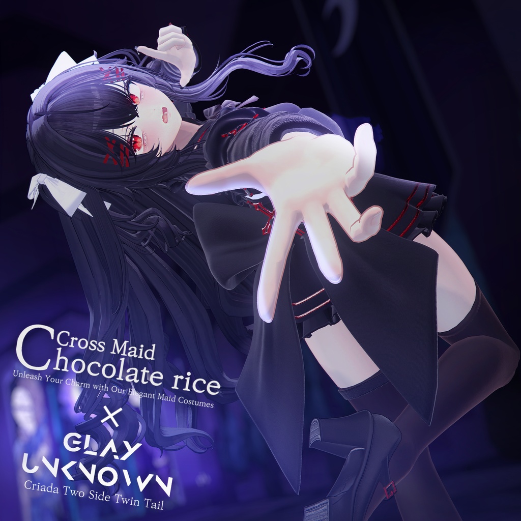 【9アバター対応】 Cross Maid ✖ GLAY Unknown