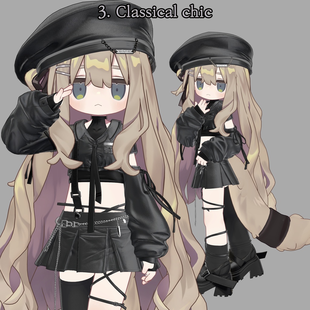 【Chocolate rice Kipfel Set】