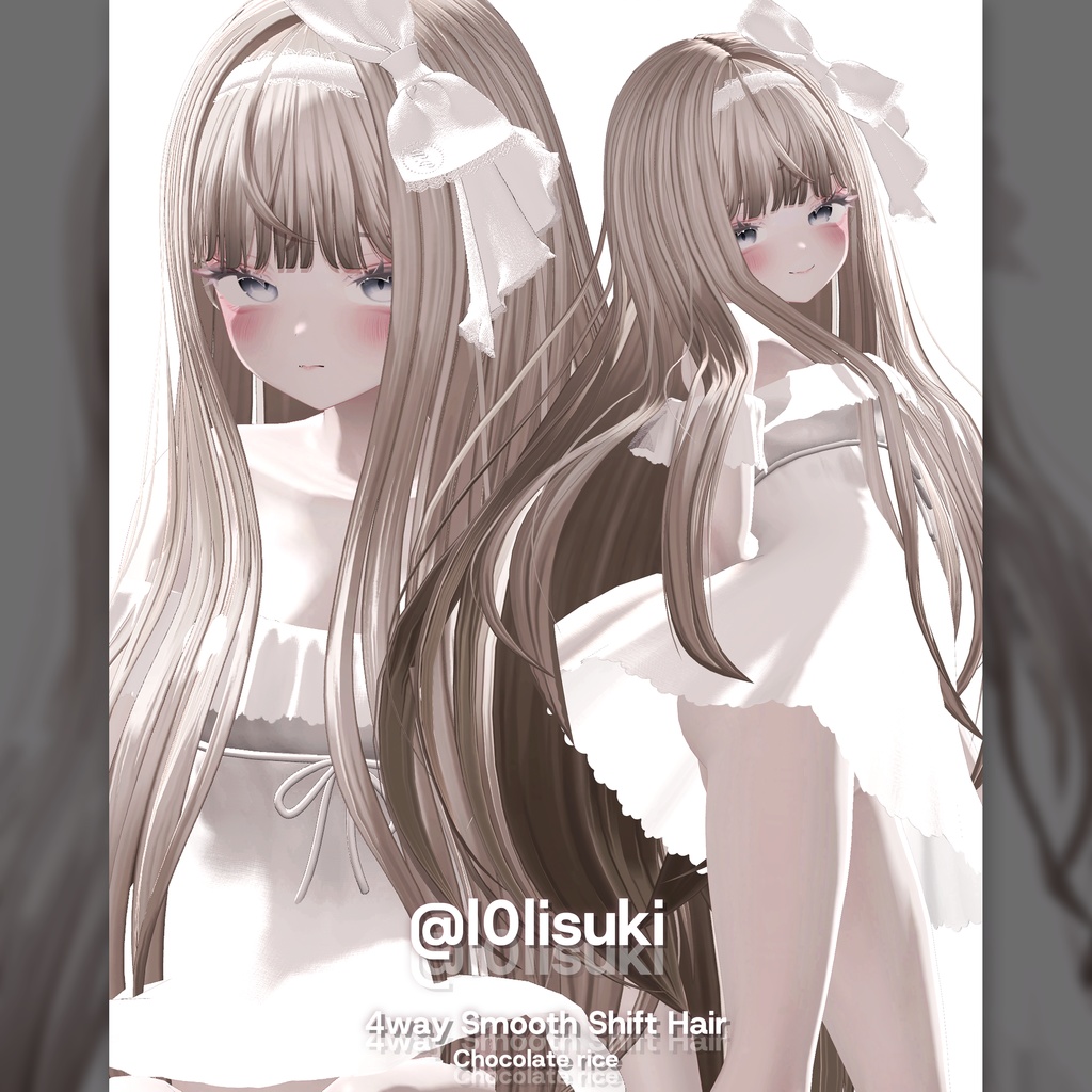 【4way Smooth Shift Hair】