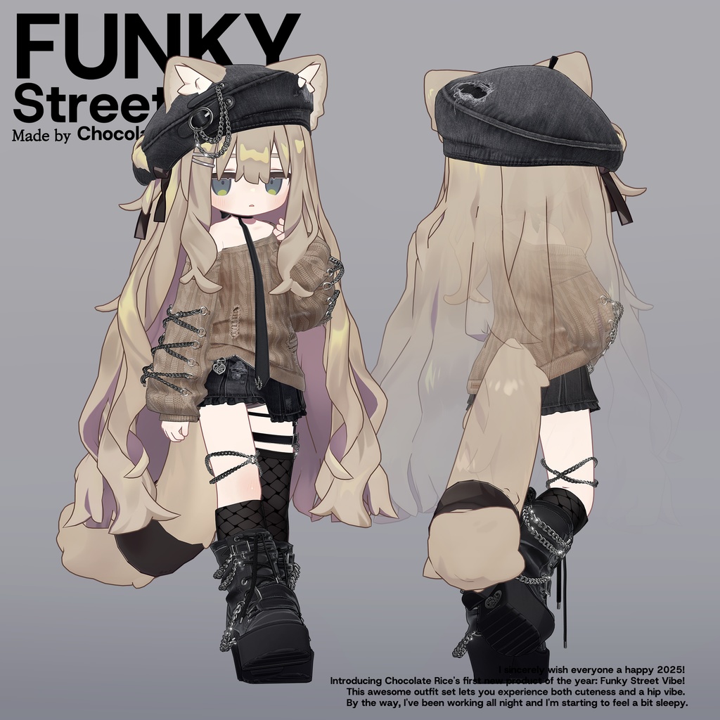 【 キプフェル用 / 𝙁𝙪𝙣𝙠𝙮 𝙎𝙩𝙧𝙚𝙚𝙩 𝙑𝙞𝙫𝙚 】