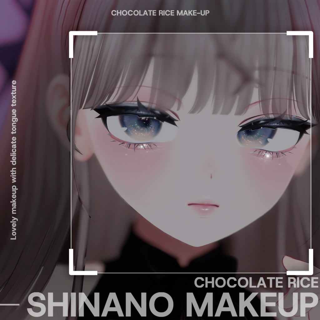 【Shinano】 Makeup+Tongue texture
