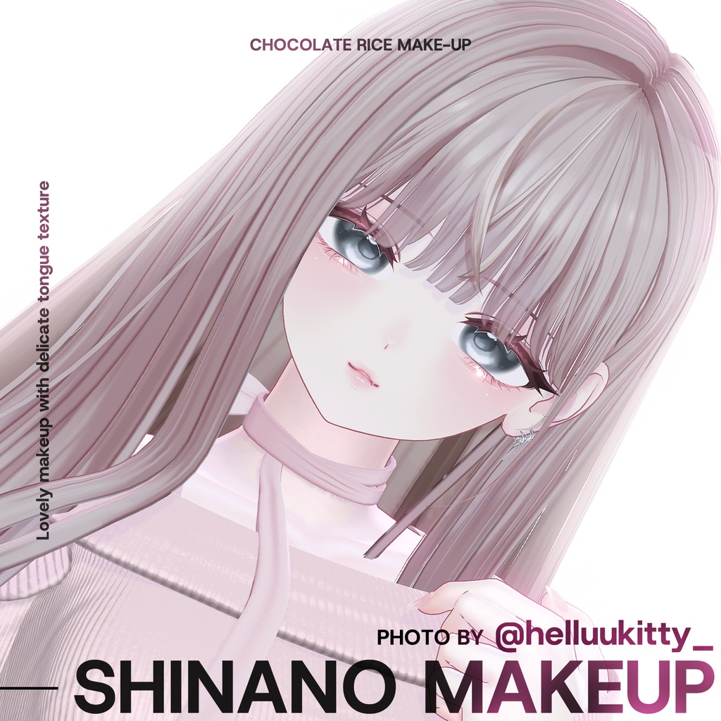 【Shinano】 Makeup+Tongue texture