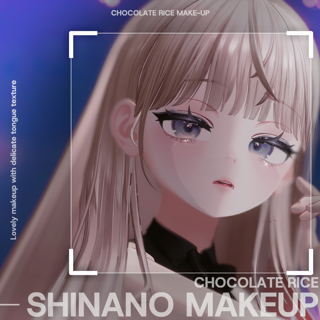 【Shinano】 Makeup+Tongue texture