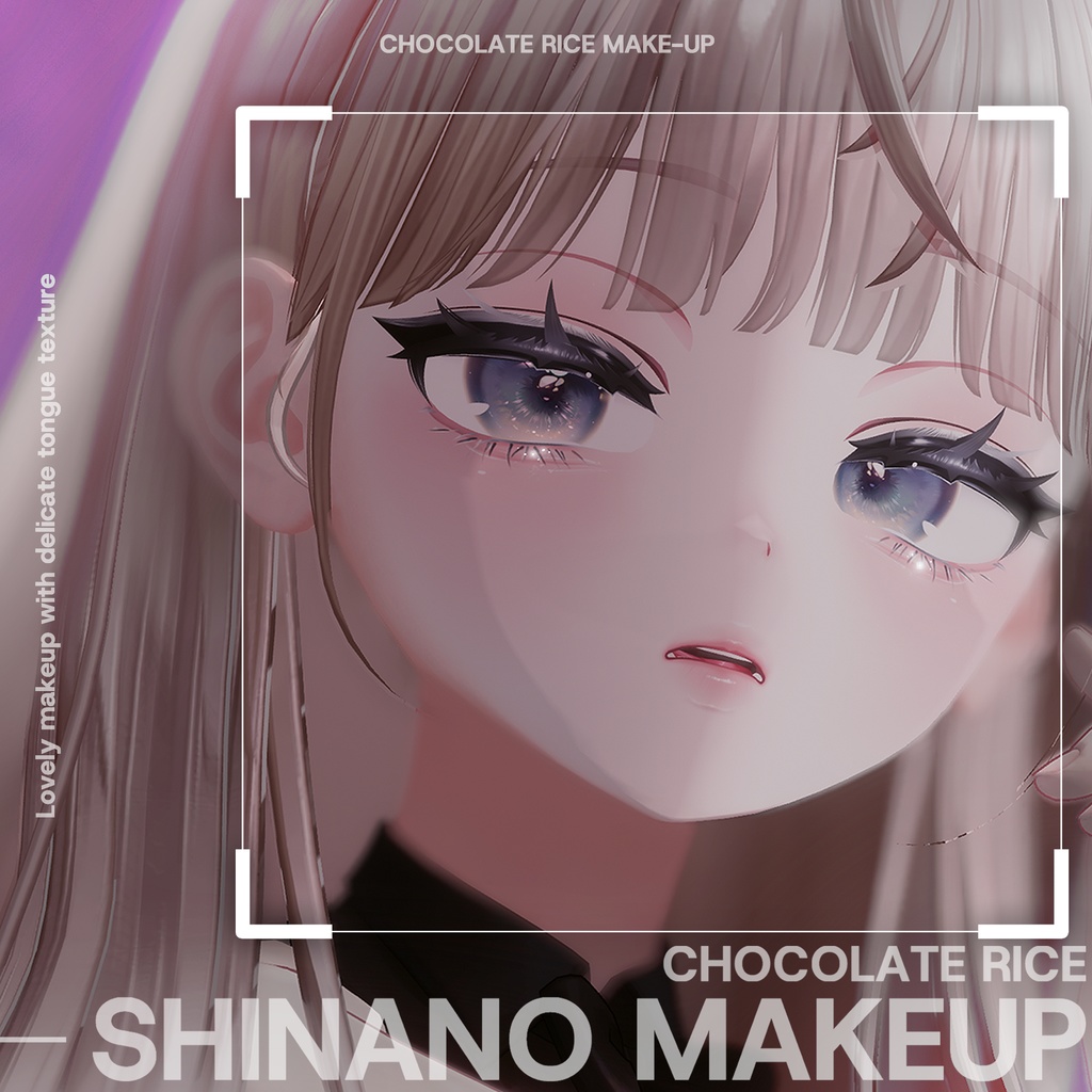 【Shinano】 Makeup+Tongue texture