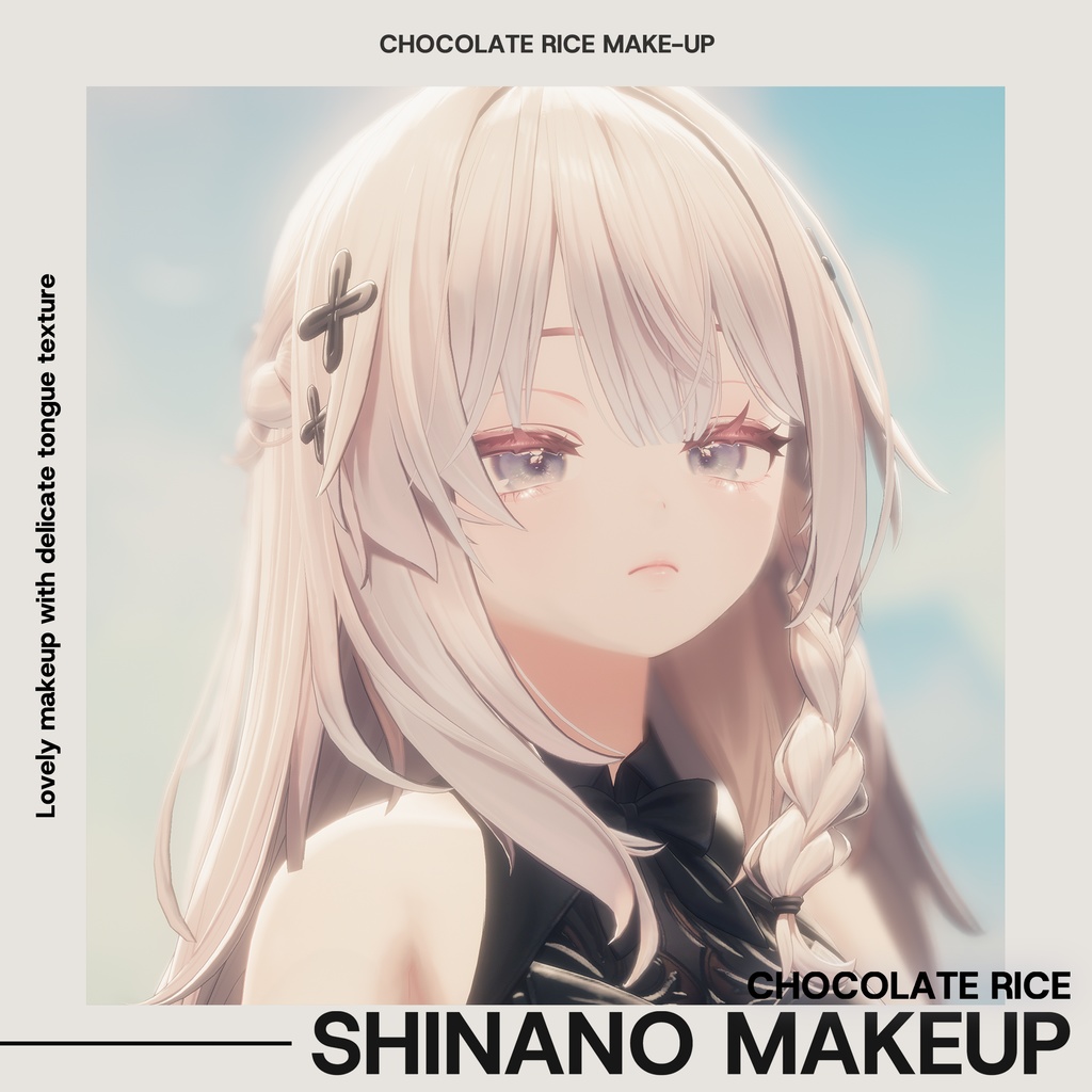 【Shinano】 Makeup+Tongue texture