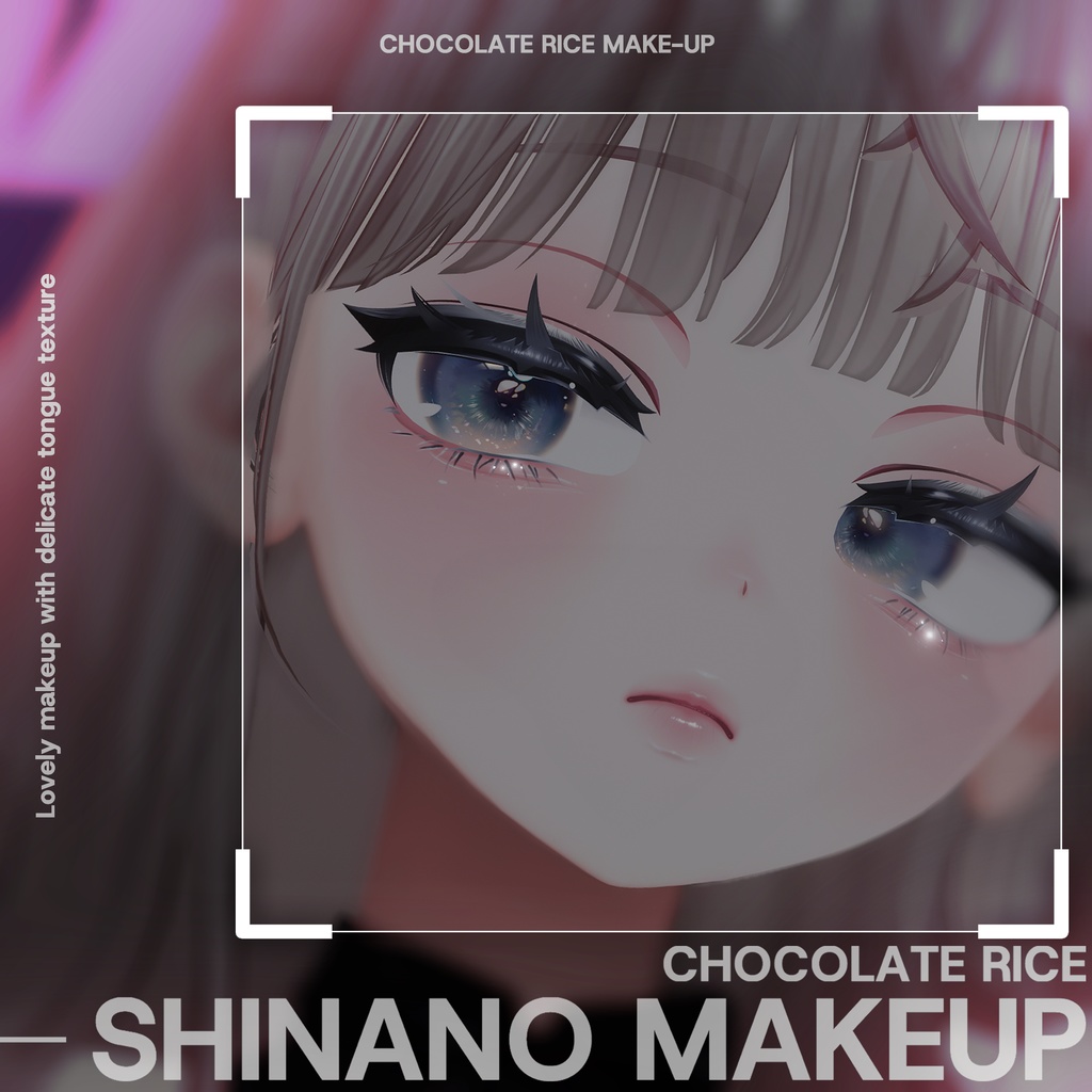 【Shinano】 Makeup+Tongue texture