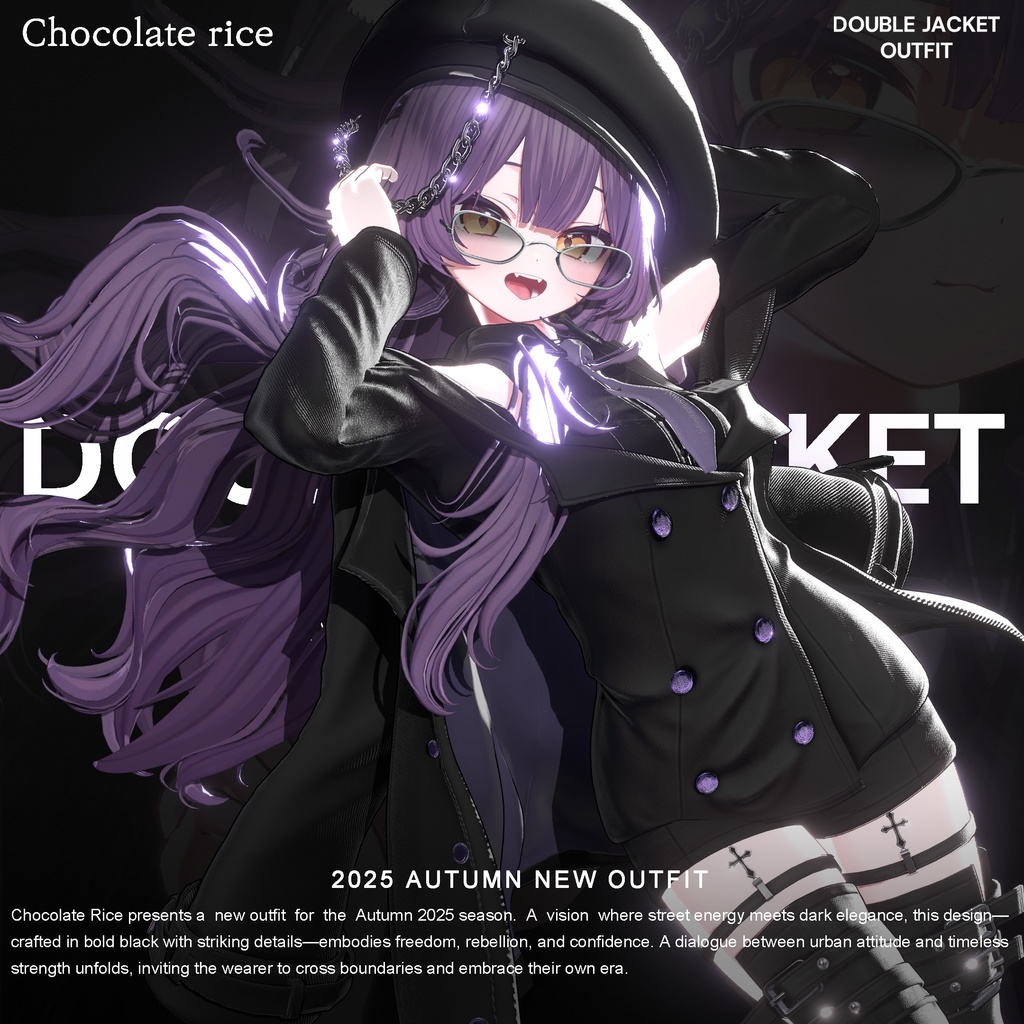 【 Double Jacket Outfit】