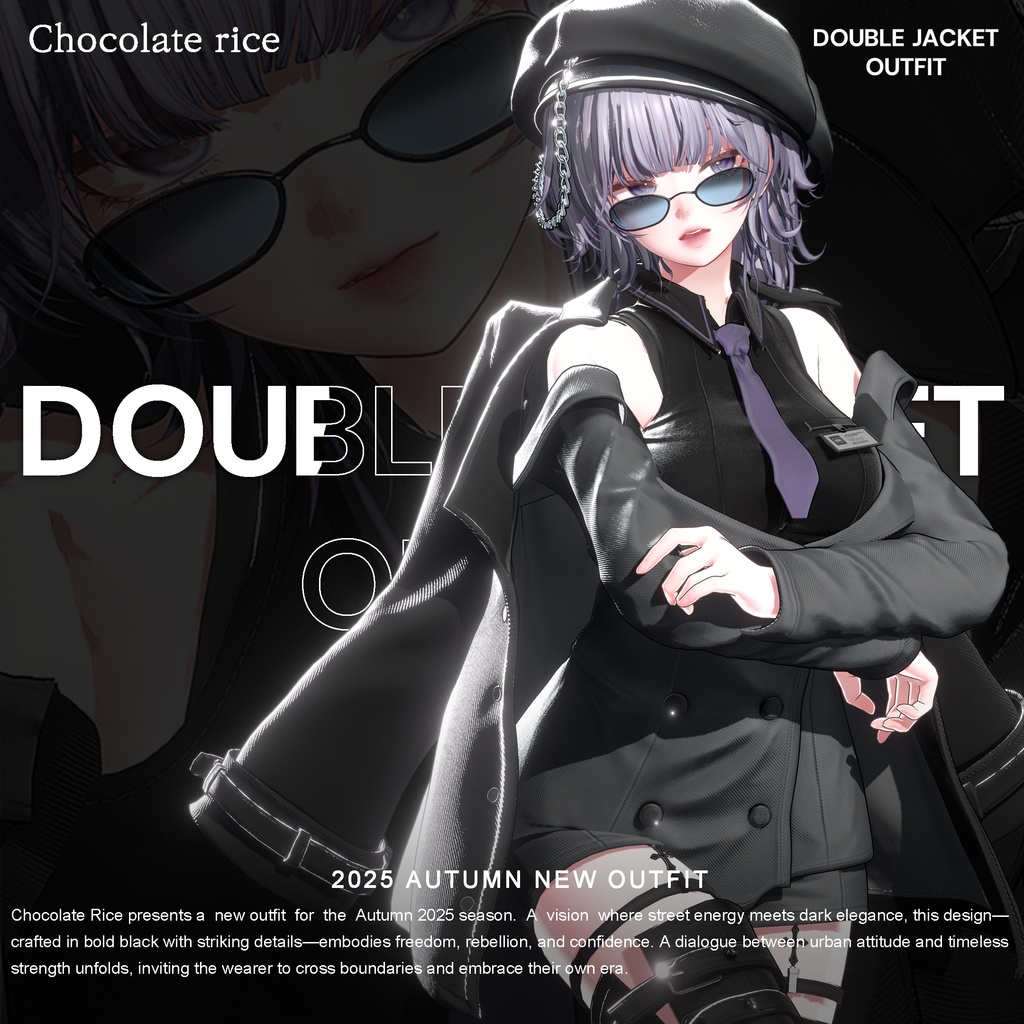 【 Double Jacket Outfit】