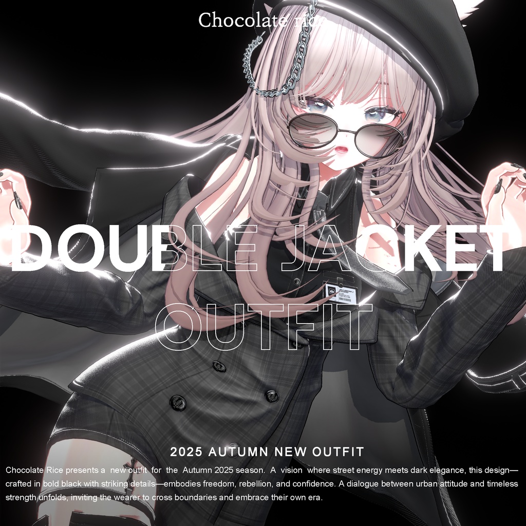 🖤🖤🖤40% OFF🖤🖤🖤 発売記念セール中！10月13日まで🖤　/// 【 Double Jacket Outfit】