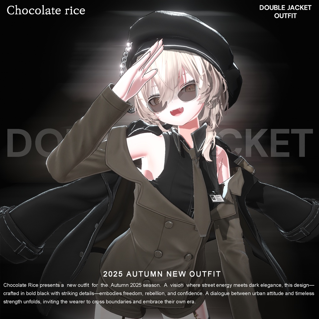 【 Double Jacket Outfit】