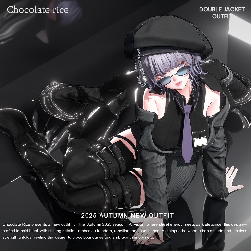 【 Double Jacket Outfit】