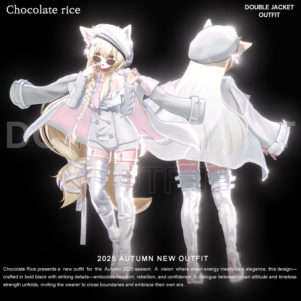 🌟🌟🌟30% OFF🌟🌟🌟【 Double Jacket Outfit】
