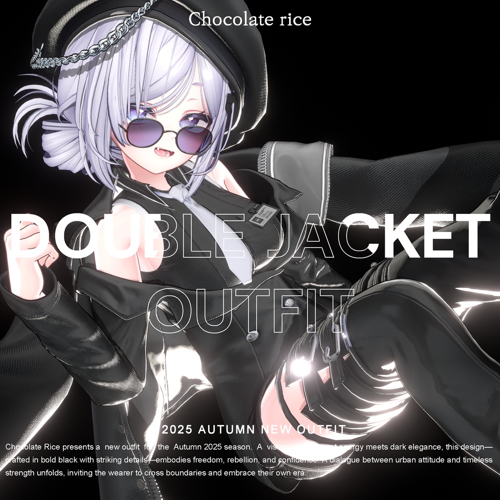 【 Double Jacket Outfit】