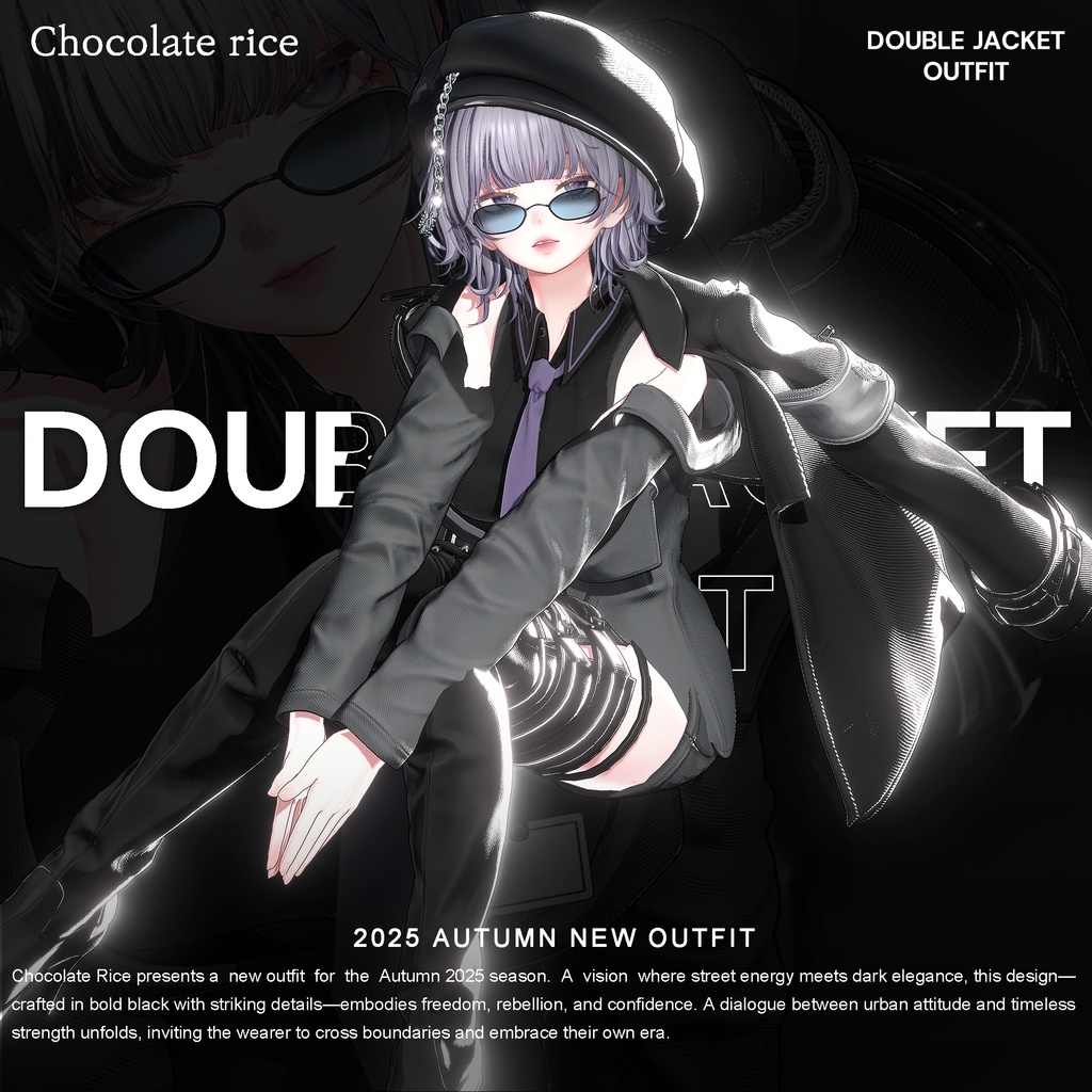 【 Double Jacket Outfit】