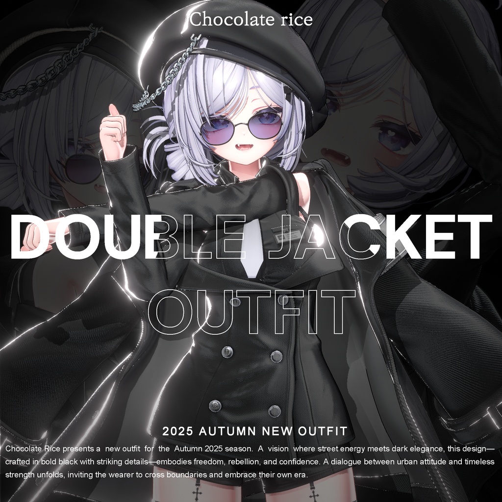 【 Double Jacket Outfit】