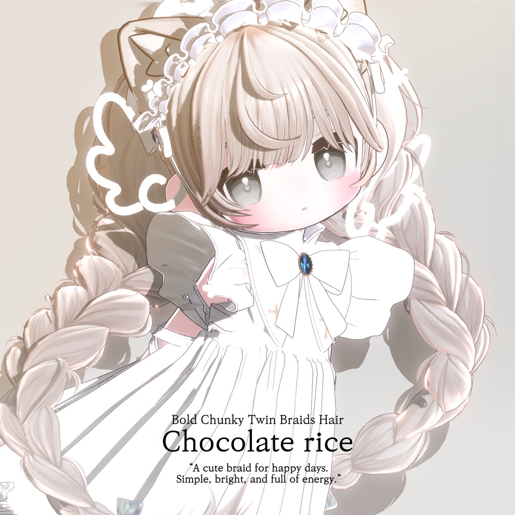 【 𝐁𝐨𝐥𝐝 𝐂𝐡𝐮𝐧𝐤𝐲 𝐓𝐰𝐢𝐧 𝐁𝐫𝐚𝐢𝐝𝐬 𝐇𝐚𝐢𝐫 】