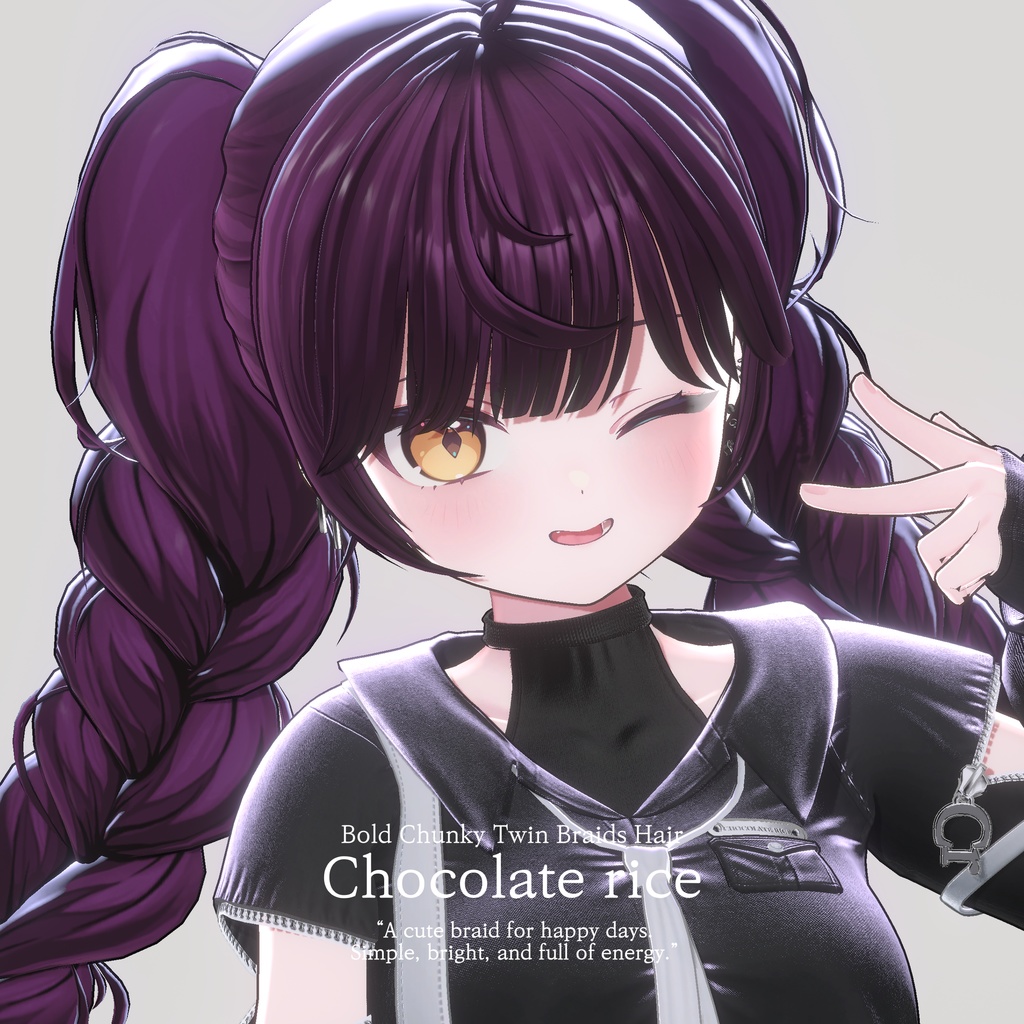 ✨✨✨30%OFF✨✨✨ 【 𝐁𝐨𝐥𝐝 𝐂𝐡𝐮𝐧𝐤𝐲 𝐓𝐰𝐢𝐧 𝐁𝐫𝐚𝐢𝐝𝐬 𝐇𝐚𝐢𝐫 】