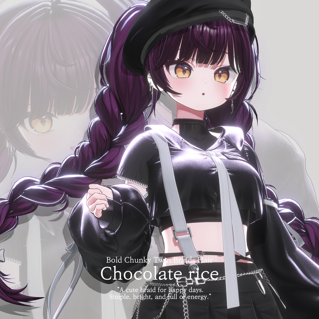 ✨✨✨30%OFF✨✨✨ 【 𝐁𝐨𝐥𝐝 𝐂𝐡𝐮𝐧𝐤𝐲 𝐓𝐰𝐢𝐧 𝐁𝐫𝐚𝐢𝐝𝐬 𝐇𝐚𝐢𝐫 】