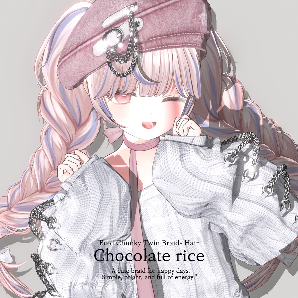 ✨✨✨30%OFF✨✨✨ 【 𝐁𝐨𝐥𝐝 𝐂𝐡𝐮𝐧𝐤𝐲 𝐓𝐰𝐢𝐧 𝐁𝐫𝐚𝐢𝐝𝐬 𝐇𝐚𝐢𝐫 】