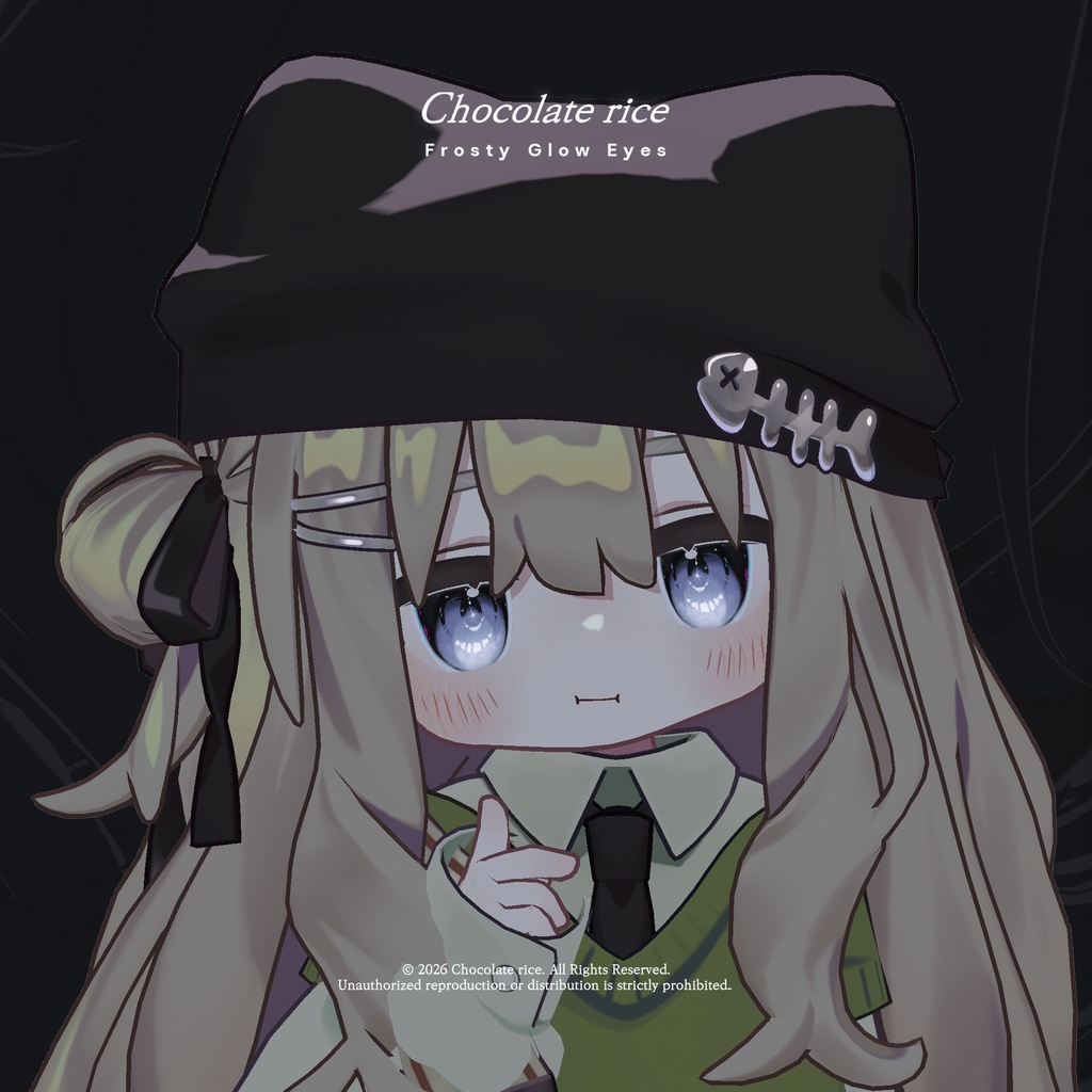 ❣️🖤❣️発売記念セール❣️🖤❣️Frosty Glow Eyes|アイテクスチャ|19アバター対応|13Color