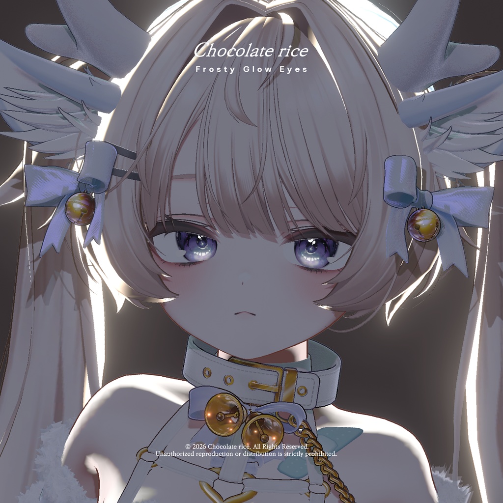 ❣️🖤❣️発売記念セール❣️🖤❣️Frosty Glow Eyes|アイテクスチャ|19アバター対応|13Color